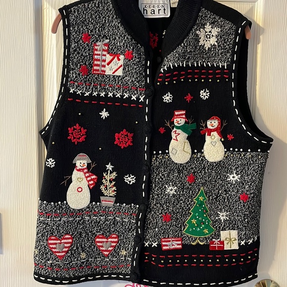 KEREN hart Sweaters - Keeen hart Christmas/winter vest (7)